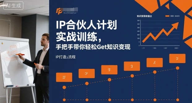 IP合伙人计划实战训练，手把手带你轻松Get知识变现-第一资源库