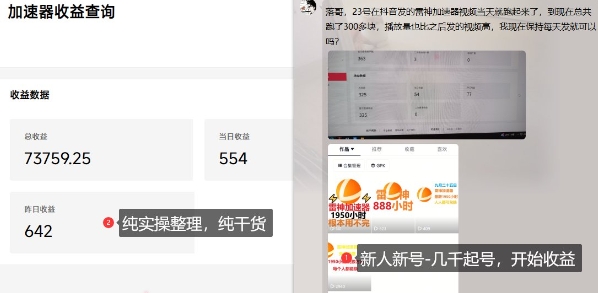 游戏加速器项目4.0_最新打法思路（爱玩游戏也能边玩边被动收益）-第一资源库