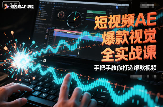 短视频AE爆款视觉全实战课，手把手教你打造爆款视频-第一资源库