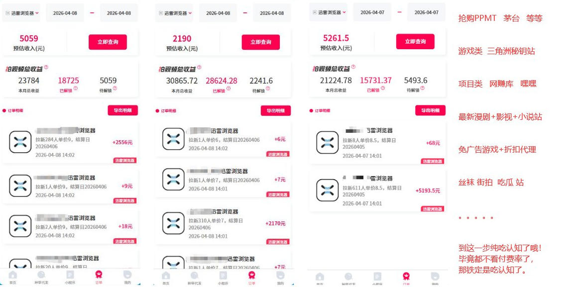 迅雷浏览器项目2.0_拆个大佬周1W的打法-第一资源库