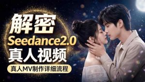 Seedance 2.0解密教程：零基础制作真人MV全流程-第一资源库
