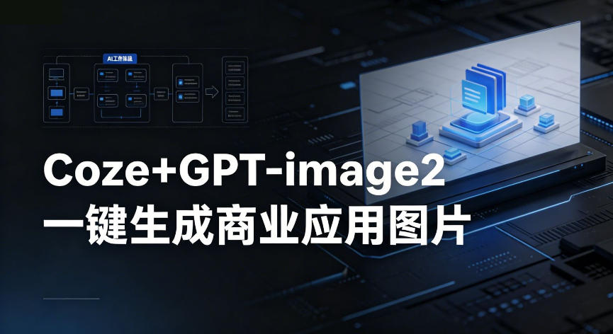 【Coze工作流搭建实操教程】coze+GPT-image2一键生成商业应用图片，全流程保姆级教学-第一资源库