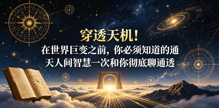 付费文章：穿透天机！在世界巨变之前，你必须知道的通天人间智慧一次和你彻底聊通透-第一资源库