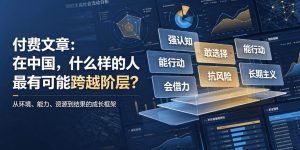 付费文章：在中国，什么样的人最有可能跨越阶层？-第一资源库