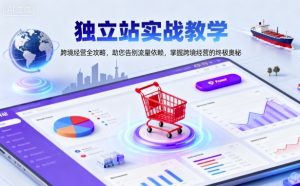 独立站实战教学，跨境经营全攻略，助您告别流量依赖，掌握跨境经营的终极奥-第一资源库