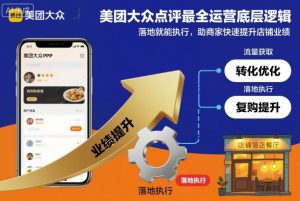 美团大众点评最全运营底层逻辑，落地就能执行，助商家快速提升店铺业绩-第一资源库