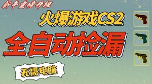 CS2交易市场全自动捡漏賺钱,新年好项目,无需玩游戏,一部手机轻松日入5张,稳定副业【揭秘】-第一资源库