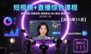 短视频+直播综合课程，审核新规-流量结构-搜索联动-核心算法-推流细节【更新3月】-第一资源库