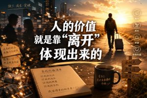 付费文章:人的价值就是靠“离开”体现出来的-第一资源库