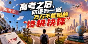 付费文章:高考之后,你还有一道万万不能错的“终极抉择”-第一资源库