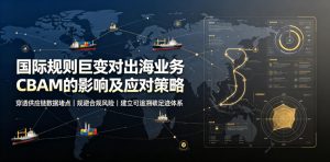 国际规则巨变对出海业务CBAM的影响及应对策略,帮助企业穿透供应链数据堵点,规避合规风险-第一资源库