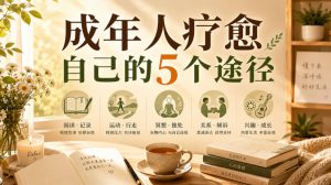 付费文章:成年人疗愈自己的5个途径-第一资源库