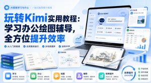 玩转Kimi实用教程:学习办公绘图辅导,全方位提升效率-第一资源库