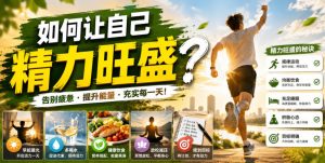 付费文章：如何让自己精力旺盛？-第一资源库
