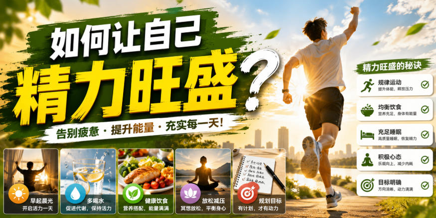付费文章：如何让自己精力旺盛？-第一资源库