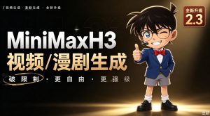 【MiniMaxH3一键懒人整合包】AI视频/漫剧生成工具,支持30_40_50显卡,ComfyUI整合包安装部署!最低8g显存也能跑!-第一资源库