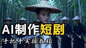 【保姆级手把手教程】AI短剧制作完整流程教学,从小白零基础到成片大神-第一资源库