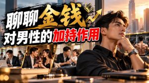 某公众号付费文章:聊聊金钱对男性的加持作用-第一资源库