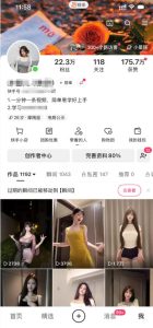 快手22.3W粉丝博主的美女跳舞视频搬运教学，快手MT搬运，一分钟一条视频，简单易学好上手，撸磁力万合收益-第一资源库