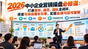 2026中小企业营销操盘必修课:打通增长、成交、团队全闭环,搭建可持续增长引擎,实现业绩可控可复制-第一资源库