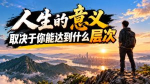 某公众号付费文章:人生的意义,取决于你能达到什么层次-第一资源库
